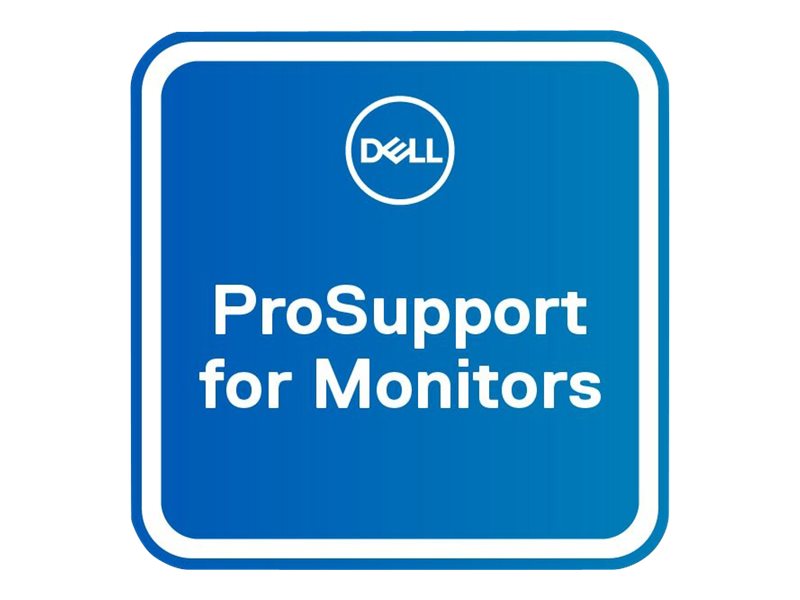 Dell Opgrader fra 3 År Basic Advanced Exchange til 3 År ProSupport for monitors - Support opgradering - ombytning - 3 år - forsendelse - responstid: NBD - for Dell P3424WEB  Pro Plus P3225QE  UltraSharp U3425WE