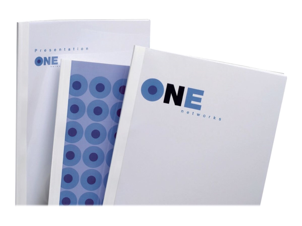 GBC Standard - 12 mm - A4 (210 x 297 mm) - 110 ark - 150 mikrometer - vit - 240 g/m² - 100 stk termiskt bindningsskydd | Kontorsmaskiner - Kontorsmaskiner - Tillbehör | GameStuff