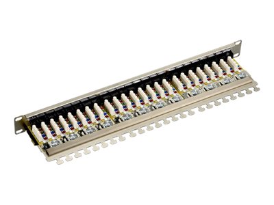 Black Box Cat6 Abgeschirmtes Patch-Panel - Patch-Panel - Cat 6 - Stp - Rj-45 X 24 - 1U - 19"