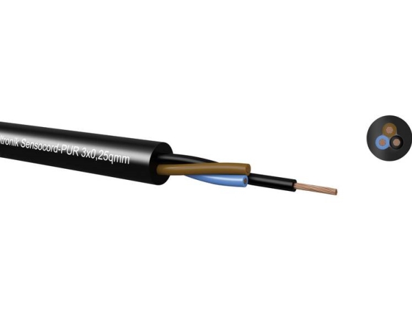 Sensocord -Pur 4X0,34Qmm, Sensor Cable 2454P3409 Kabeltronik