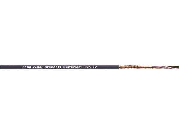 Lappkabel 0033204, Liyd11y Control Data Cable, 4 X 0.14 Mm², Black Sheath