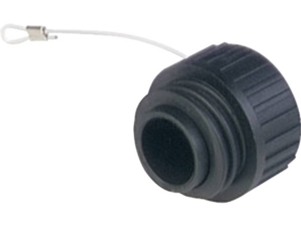 Hirschmann 831 532-400-1 Rundstik Beskyttelsesdæksel Kobling, Lige Serie (Rundstikforbindelse): Ca 1 Stk