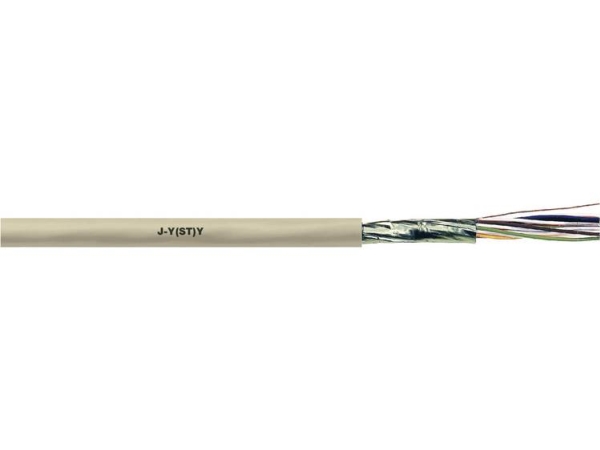 Lapp 1591301-100 Telefonkabel J-Y(St)Y 2 X 2 X 0,60 Mm Grå 100 M