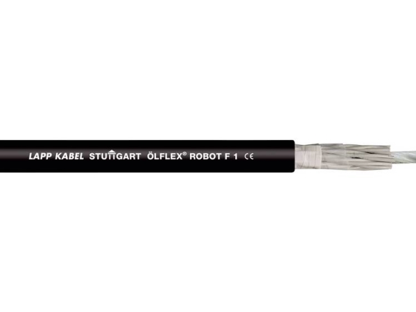 Lapp 29595-500 Slæbekædekabel Ölflex Robot F1 3 X 0.34 Mm² Sort 500 M