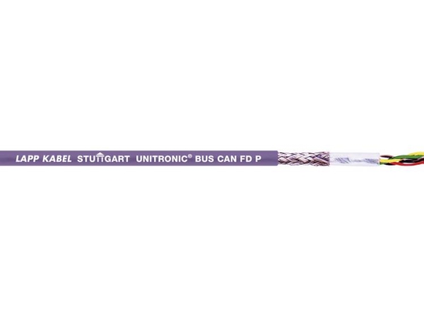 Lapp 2170272-100 Unitronic Bus Buskabel 1 X 2 X 0,25 Mm² Violett 100 M
