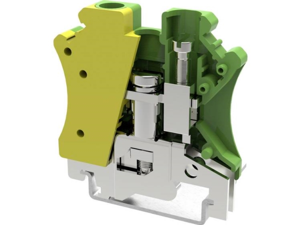 Degson Pc6-Pe-01P-1Y-00Ah-1 Erdungsklemme 8,2 Mm Schrauben Gelb, Grün 1 St