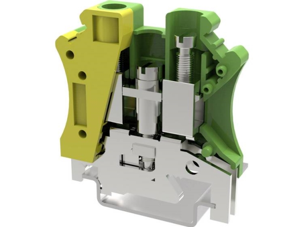 Degson Pc10-Pe-01P-1Y-00Ah-1 Erdungsklemme 10,2 Mm Schrauben Gelb, Grün 1 St