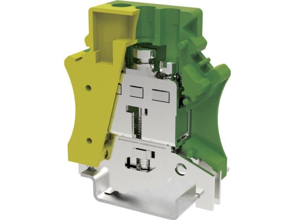Degson Pc16-Pe-01P-1Y-00Ah-1 Erdungsklemme 12,2 Mm Schrauben Gelb, Grün 1 St