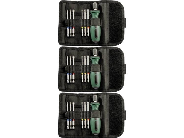 Metabo 626723000-3 Bit-Set 7Teilig Kreuzschlitz Pozidriv, Kreuzschlitz Phillips, Innen-Sechsrund (Tx), Schlitz Inkl. Bithalter-Schraubendreher (62672