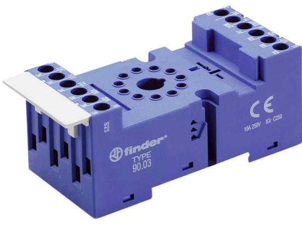 Finder 90.03 Relais-Sockel Passend Für Serie: Weg Serie Cwc12 Finder 60.12 Tray 1 Stk