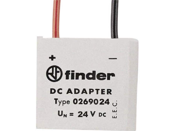 Adapter 026.9.024-10 24 V/Dc 1 Stk. Finder 026.9.024 Tray