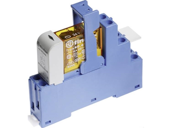 Finder 48.52.8.012.0060 Relaiskomponente Nennspannung: 12 V/Ac Abschaltstrom (Max.): 8 A 2 X Umschalter