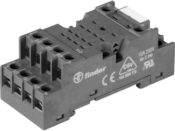 Finder 94.74.0 Relais-Sockel Passend Für Serie: Weg Serie Cwc Tray (10 Stk)