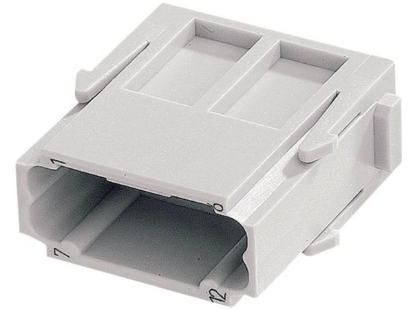 Harting 09 14 012 3001-2 Stiftindsats Han Dd Modul 12 + Pe Krympning 2 Stk (09 14 012 3001-2)