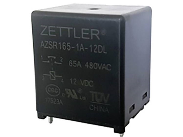 Zettler Electronics Zettler Electronics Printrelæ 24 V/Dc 80 A 1 X Sluttekontakt 1 Stk