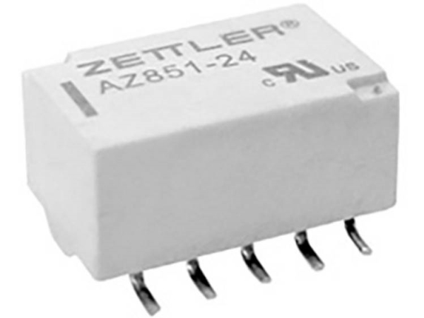 Zettler Elektronik Az851-5 Smd-Relais 5 V/Dc 1 A 2 X Schalter 1 St
