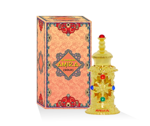 Al Haramain Amira Gold Perfumed Oil 12 Ml (Woman)