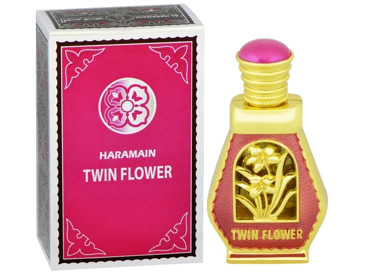 Al Haramain Twin Flower Perfumed Oil 15 Ml (Woman)