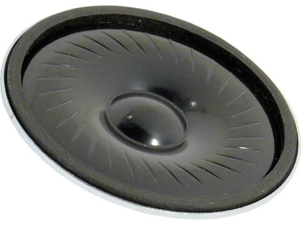 Visaton Vs-K50fl-8, Kabelgebunden, 1 W, 150 - 20000 Hz, 8 Ohm, Schwarz