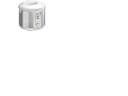 Steba RK 2 - Riskoger - 1.8 liter - 700 W - rustfrit stål/hvid