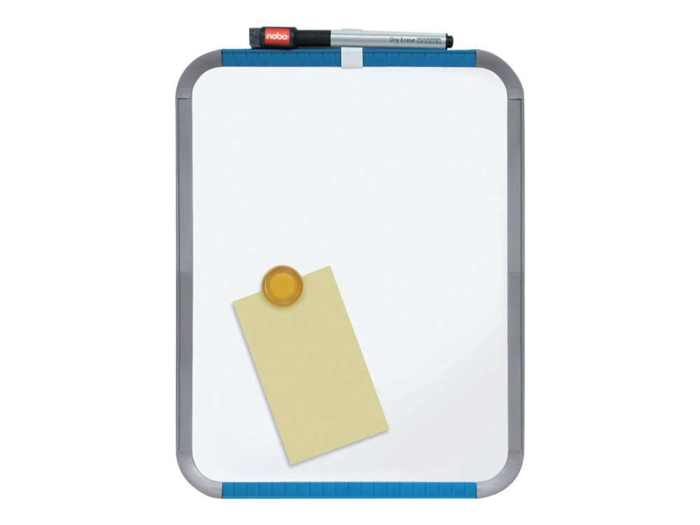 Whiteboard Slimline Nobo Lakeret 360X280mm Sølv - (12 Stk.)