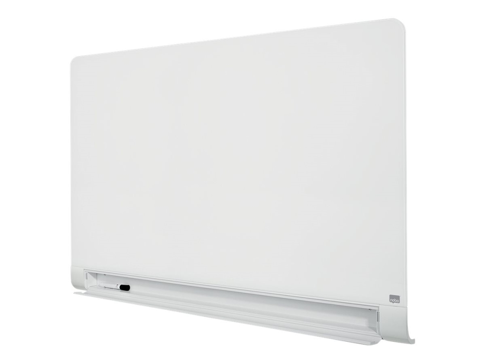 Nobo Diamond - Whiteboard - veggmonterbar - 1264 x 711 mm - herdet glass - magnetisk - hvit