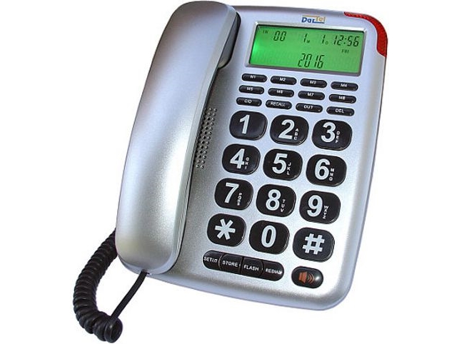 Dartel Lj-290 Festnetztelefon, Silber