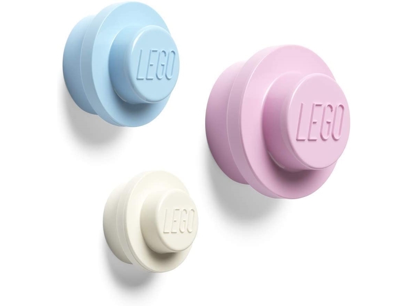 Room Copenhagen LEGO wall bracket white, blue, pink 40161736 Opbevaringskasse - GEEKD.dk
