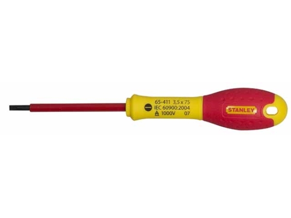 Stanley Fatmax Insulated Screwdriver Vde 4X100 Mm, 1000V (With Blister)