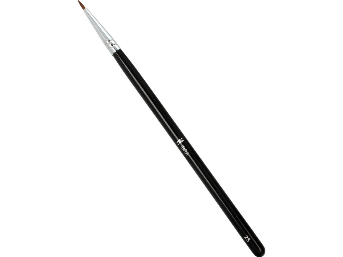 Ibra IBRA Pędzel nr 25 Nylon - do aplikacji eyelinera 1szt