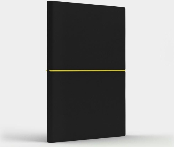 Like U Notesblok A5 Fun M Almindelig Sort/Lemon |