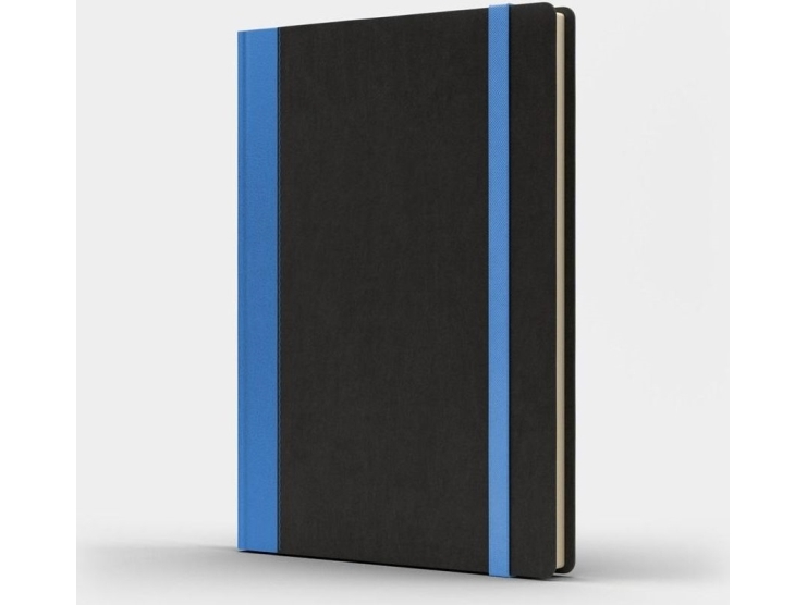 Like U Notepad A5 Pro M+ Einfarbig Schwarz/Blau |