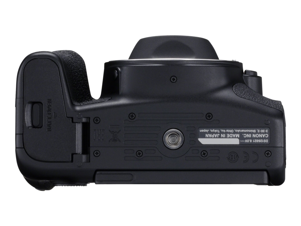 Canon EOS 850D - Digitalkamera - SLR - 24.1 MP - APS-C - 4K / 30 fps - kun kamerahus - Wi-Fi, Bluetooth - sort