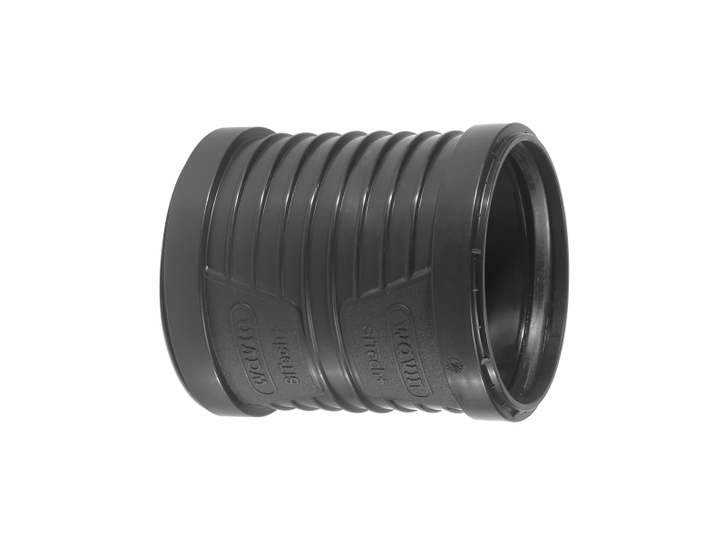 Wavin SiTech+ 75 mm sitech dubbelt uttag | Gråa dräneringsrör | GameStuff