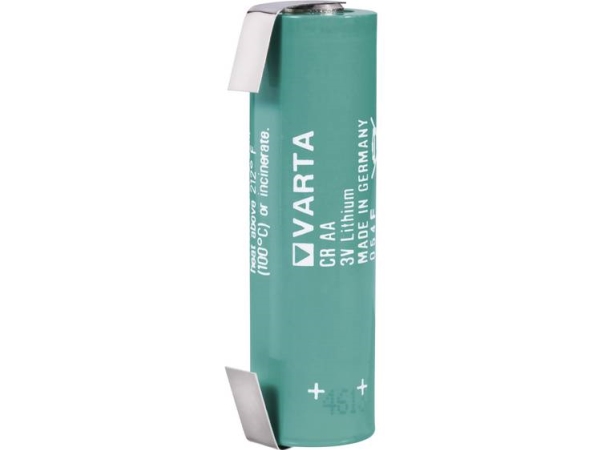 Varta Cr Aa Lf Spezialbatterie Cr Aa Lf U-Loddefane Lithium 3 V 2000 Mah 1 Stk