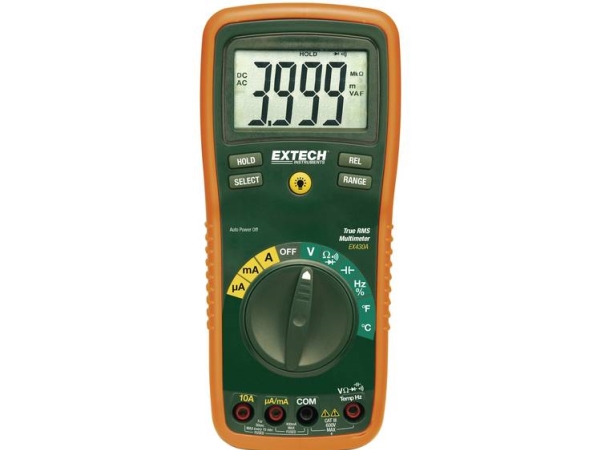 Extech Ex430a-D Hånd-Multimeter Kalibreret (Dakks) Digital Cat Iii 600 V Visning (Anzahl): 4000
