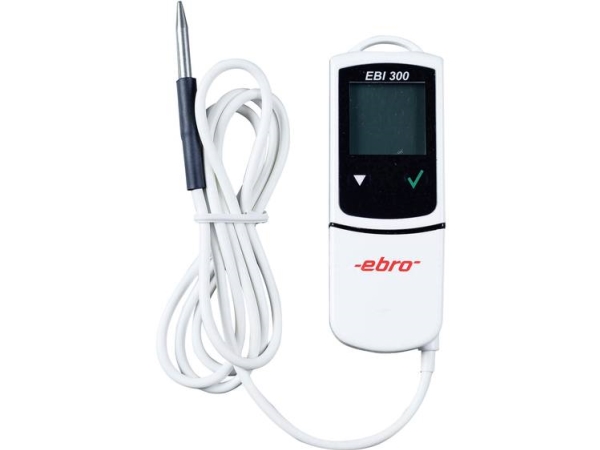 Ebro 1340-6335-D Ebi 300 Te Temperatur-Datalogger Kalibreret (Dakks) Mål Temperatur -30 Til 70 °C