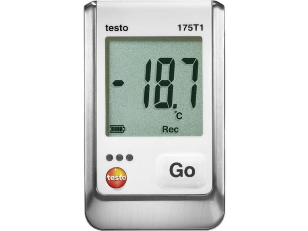 Testo 0572 1751-D 175 T1 Temperatur-Datalogger Kalibreret (Dakks) Mål Temperatur -35 Til +55 °C