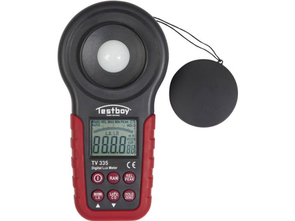 Testboy Tv 335-Iso Tv 335 Luxmeter Kalibreret (Iso) 20 - 400000 Lx