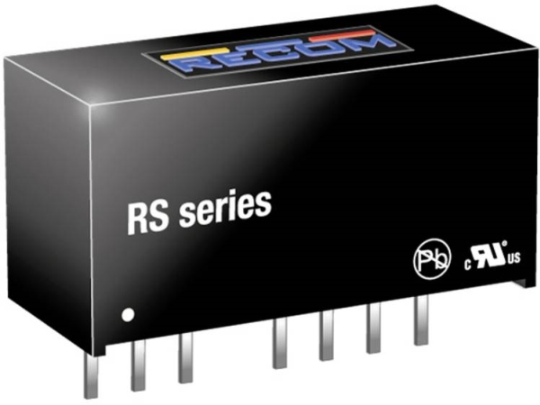 Recom Rs-1215D Dc/Dc-Wandler Print 15 2 W, Anzahl Ausgänge 2 (2 X)
