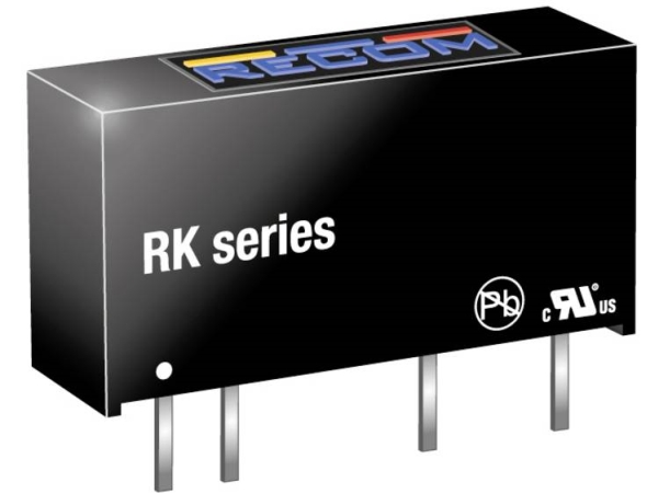 Recom Rk-1205S Dc/Dc-Omformer, Print 5 200 Ma 1 W Antal Udgange: 1 X Indhold 1 Stk