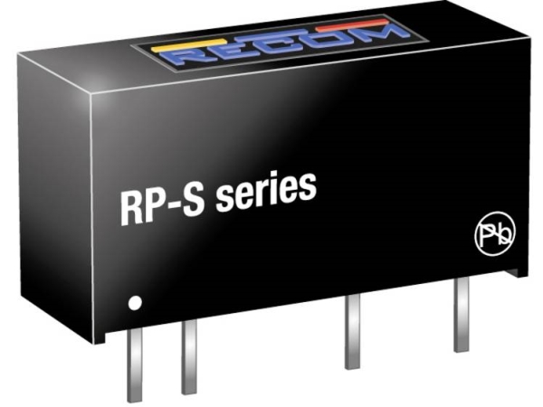 Recom Rp-1205S Dc/Dc-Omformer, Print 5 200 Ma 1 W Antal Udgange: 1 X Indhold 1 Stk