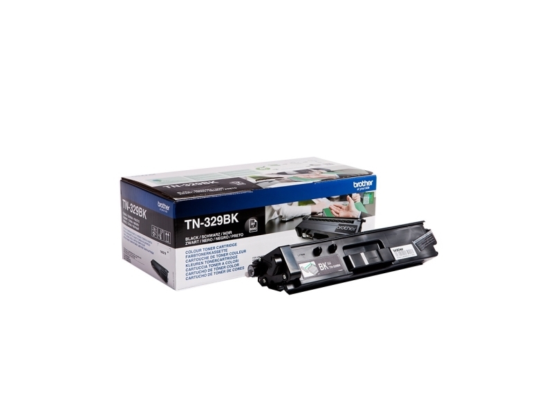 Brother Tn329bkp - Sort - Original - Tonerpatron - For Brother Dcp-L8450cdw