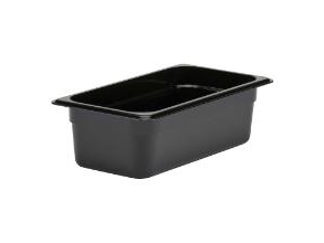Feldflasche Cambro 1/3Gn 3.6L 32.5X17.6X10cm Polykarbonat Schwarz,6 Stk/Crt