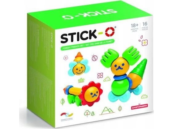 Magformers Stick-O Forest Friends Magnetische Bausteine 16 Stück (005-902002)