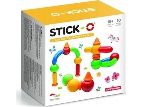 Magformers Stick-O Basic Magnetische Bausteine 10 Stück (005-901001)