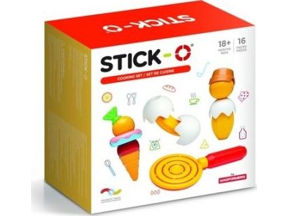 Magformers Stick-O Magnetische Blöcke Zum Kochen 16 Stück (005-902001)