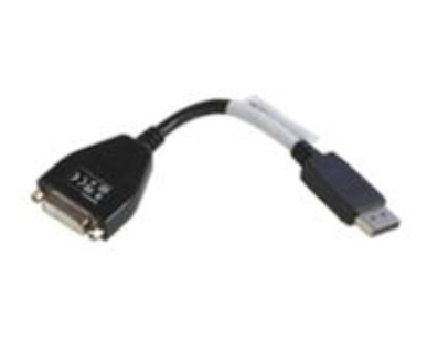 Lenovo 43N9160, Dvi-D, Displayport, Sort, Hanstik/Hanstik