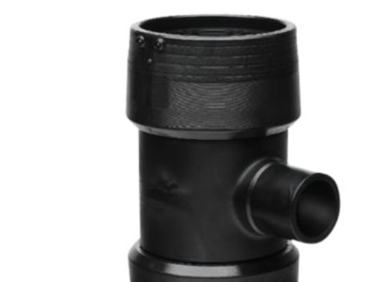 Sähköhitsauksen T-kappale 90° 160x90mm - PE100-SDR11. Elgef Plus