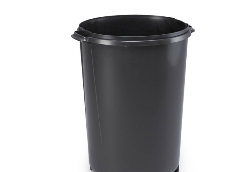 Affaldsspand Durable Durabin Round 40L sort - (6 stk.)